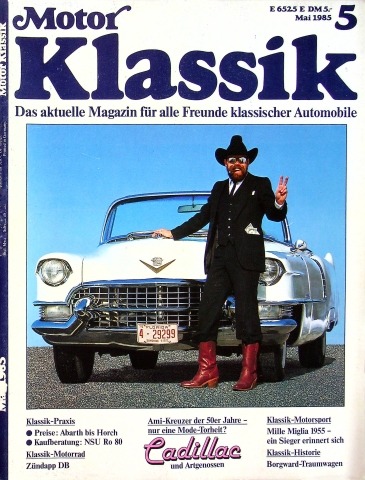 Deckblatt Motor Klassik (05/1985)
